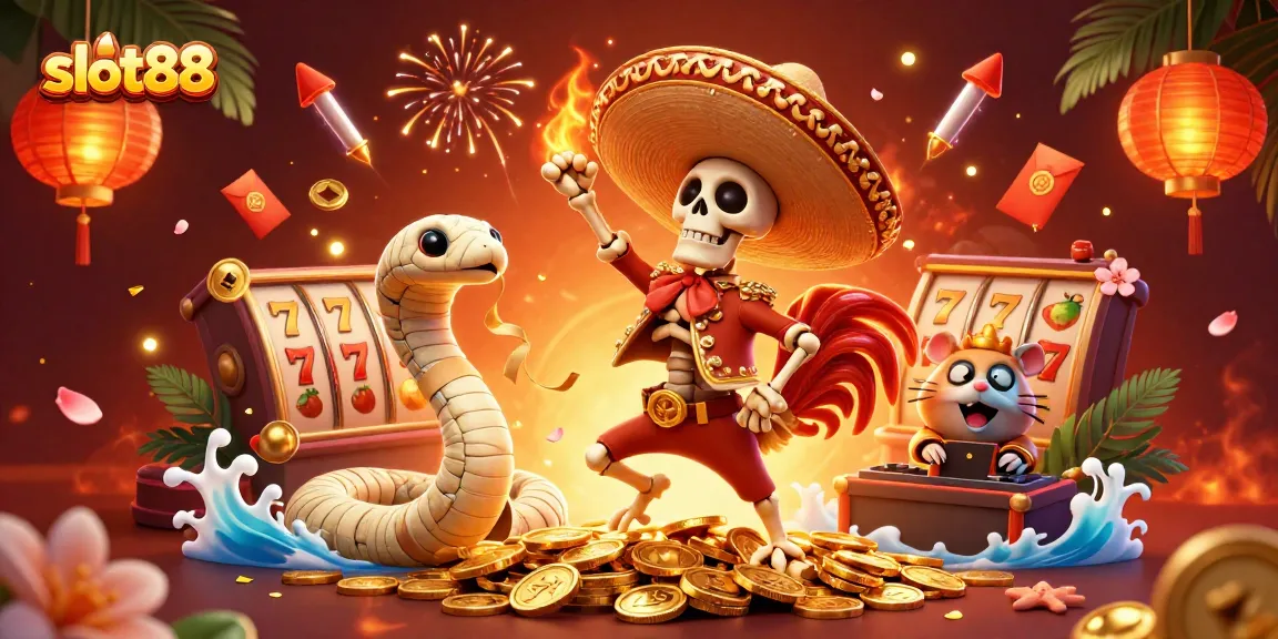 Menangkan jackpot di slot88 dengan karakter menarik dan simbol keberuntungan yang memukau.