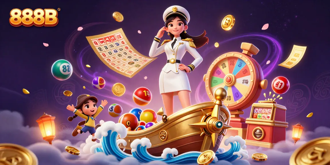 Experience interactive excitement with 888B, surrounded by dynamic gambling elements and game action.