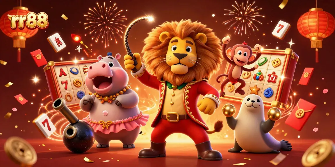 Engage in the exciting rr88 online casino experience with vibrant characters and games.